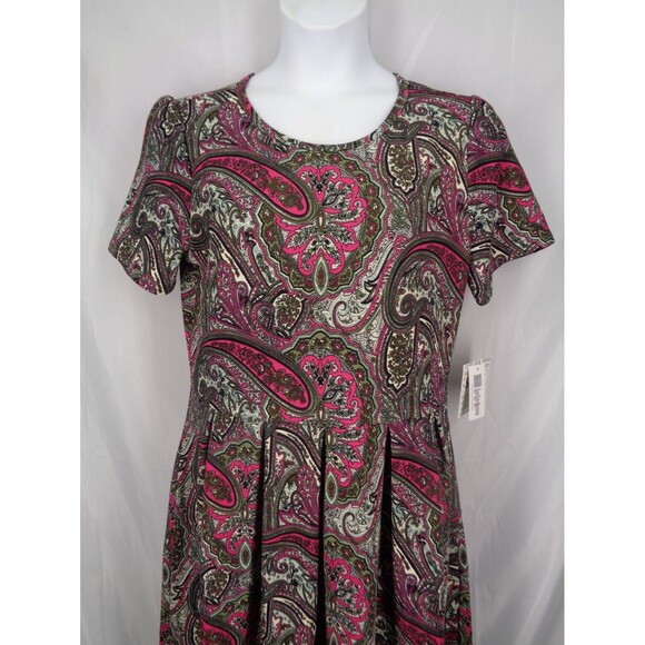 LuLaRoe Paisley Amelia Dress Size 2XL New - Picture 5 of 12